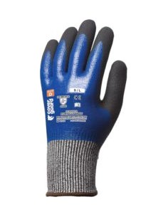 GUANTE NITRILO T.REC. EUROCUT N555 -1CRFN EN388(4X44D)
