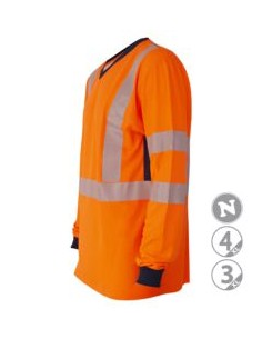 CAMISETA QUEBEC UPF 30+ MANGA LARGA EN471 II 2