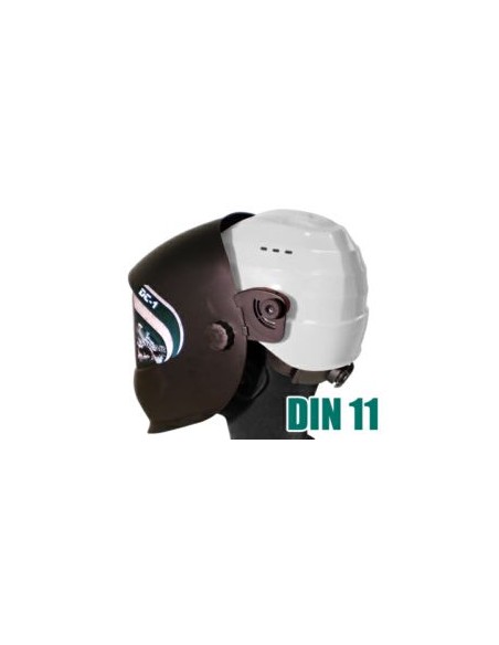 PANTALLA SOLDADOR DC1 330 DIN 11 + CASCO TERANO