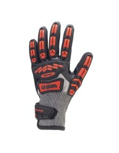 GUANTE 1CHIC30 ANTICORTE/ANTIMPACTO NITRILO/HDPE ROJO