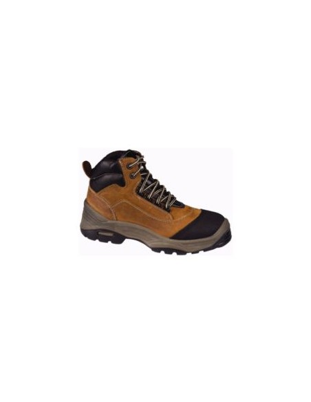 BOTA TREKKING SOLANO S3 PIEL PULL-UP MARRÓN