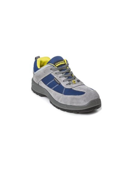 ZAPATO LEAD SERRAJE GRIS/MESH TRANSP. AZUL (MF) S1P SRC