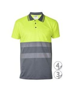 POLO BERLIN MANGA CORTA FLUOR EN471 2