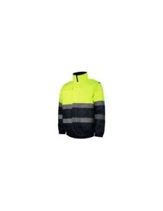 CAZADORA 266 BOMBER BICOLOR AV MANGAS DESMONTABLES