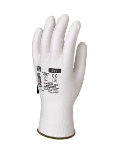 GUANTE PU BLANCO HPPE EUROCUT 6810 EN388 (4342C) 2
