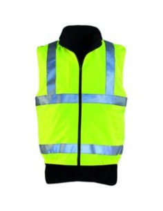 CHALECO ACOLCHADO HI-WAY MO705* REVERSIBLE C/POLAR