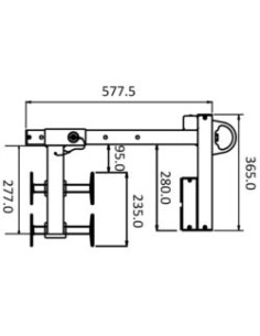 ANCLAJE DE PARED/MURO FA6001000 EN795 CLASE B CON 1 ARGOLLA 2