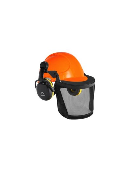 KIT FORESTAL STILO 300 NARANJA + AMORTIGUADOR RUIDO + PANTALLA
