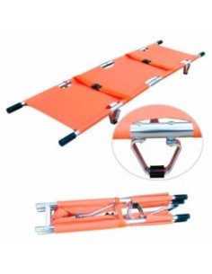 CAMILLA DE TRASLADO MOD. B-2 ALUMINIO + BOLSA (CAM087)