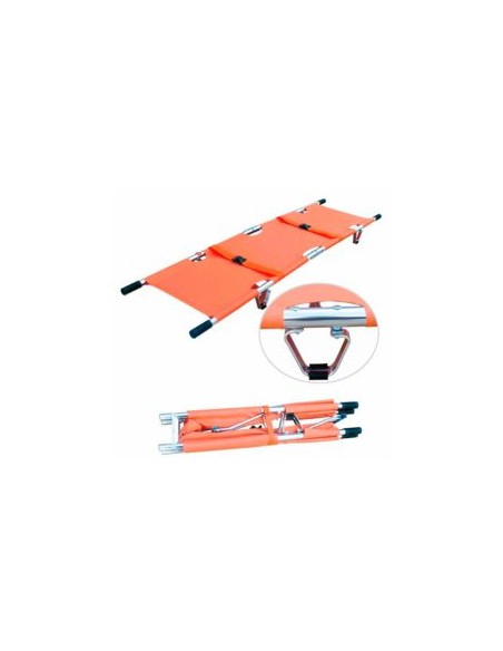 CAMILLA DE TRASLADO MOD. B-2 ALUMINIO + BOLSA (CAM087)