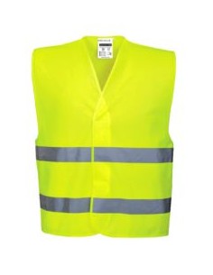 CHALECO CIERRE VELCRO HV714** EN471 2