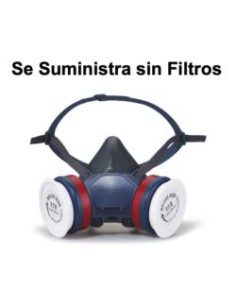 MASCARA BUCONASAL MOLDEX 7000 TPE 2 FILTROS 2