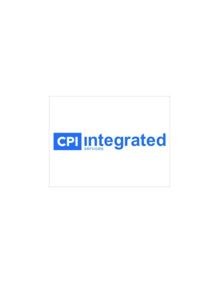 LONA MICROPERF 2x2 m. LOGO "CPI INTEGRATED SERVICES" C/RFZO. Y OLLADOS
