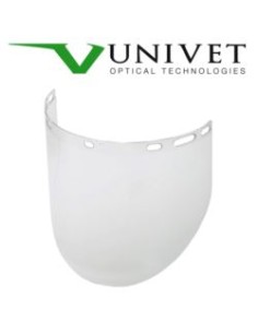 VISOR INCOLORO UNIVET 607 CLASE A ARC.ELECT. 607.A7.00.00