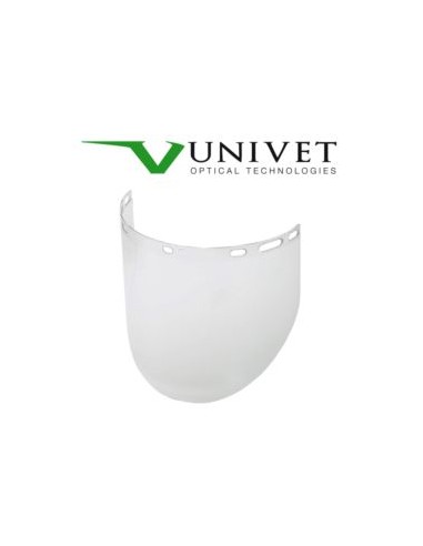 VISOR INCOLORO UNIVET 607 CLASE A ARC.ELECT. 607.A7.00.00