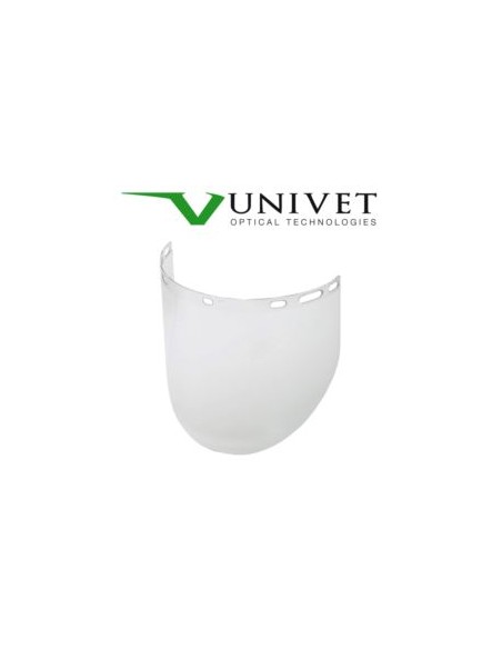 VISOR INCOLORO UNIVET 607 CLASE A ARC.ELECT. 607.A7.00.00