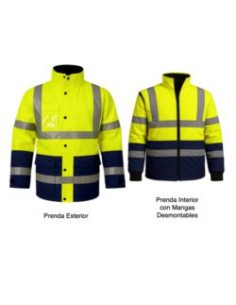 PARKA PREMIUM3 COMBI FLUOR EN471 TRIPLE USO