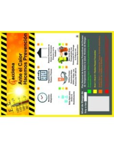 LONA MICROPERF 80x60Cm ACCIONA NIVELES GOLPE CALOR + 2 SEÑAES DOBLES C/OLLADO