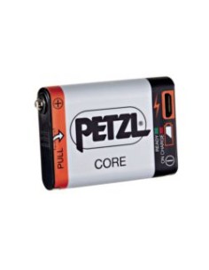 BATERIA CORE RECARGABLE PARA FRONTALES PETZL C/CABLE USB