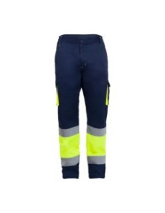 PANTALON KING STRECH 33%ALG.  BICOLOR AV EN471