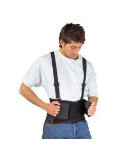 FAJA LUMBAR PW80 CON TIRANTES Y VELCRO