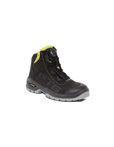 BOTA FTG FALCON BOA NEGRO PIEL FLOR S3 SRC ESD
