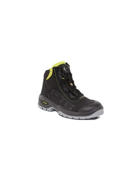 BOTA FTG FALCON BOA NEGRO PIEL FLOR S3 SRC ESD