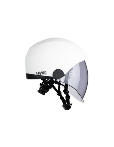 CASCO DIELECTRICO FALCON CON PANTALLA RETRACT. EN397-EN50365-EN166/8