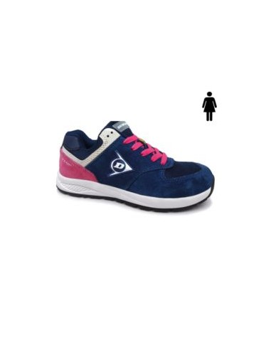 DEPORTIVA DUNLOP LADY ARROW BLUE/PINK EN345 S3