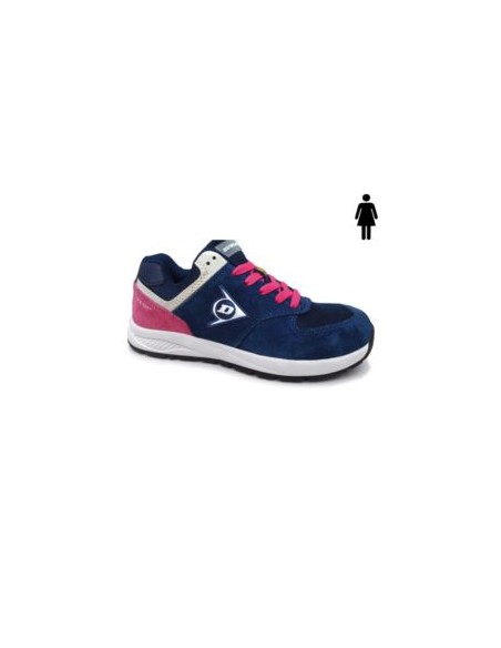DEPORTIVA DUNLOP LADY ARROW BLUE/PINK EN345 S3