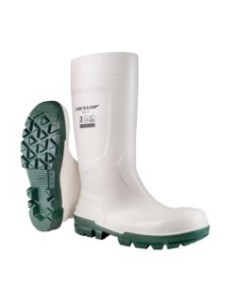 BOTA PVC BLANCA DUNLOP WORK IT SAFETY 9DWK04 S4 FO LG SR