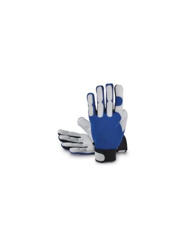 GUANTE ANTIVIBRACION 14VB PIEL FLOR/POLIESTER EN388 (3131X)