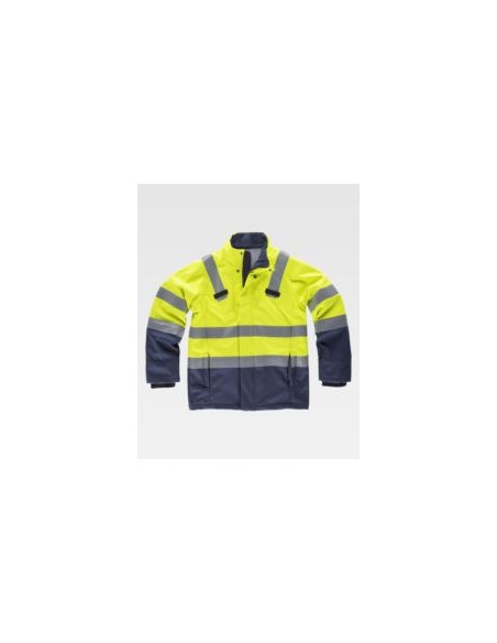 SOFTSHELL S9591 AMARILLO FL./MARINO IGNIFUGO/ANTIEST.