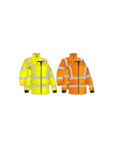 PARKA PREMIUM 3/1 FLUOR EN471