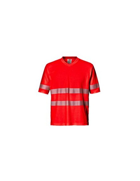 CAMISETA MC3826 M/CORTA MISTRAL 55% ALG. B.SEGM.EN471 II