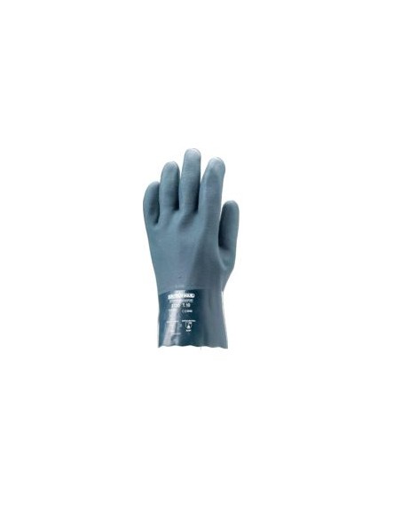 GUANTE PVC 3720 27CM EN388(4121X) EN374(AJKLMPT) EN374 VIRUS