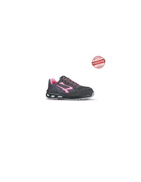 ZAPATO CHERRY SERRAJE GRIS/ROSA PALO INFINERGY S1P SRC