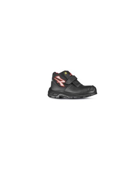 BOTA DUBAI PIEL NEGRA C/VELCRO ESD (METAL FREE) S3 SRC
