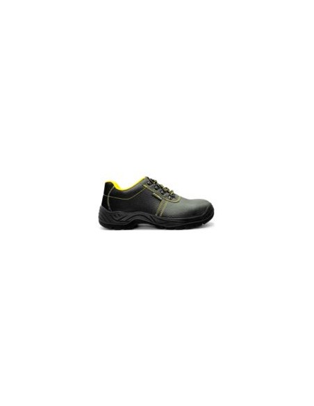 ZAPATO BOSTON PIEL FLOR NEGRA S3 SRC