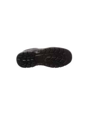 ZAPATO AGATE 9AGAL PIEL FLOR NEGRA S3 SRC