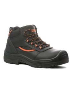 BOTA PEARL 9PEAH PIEL FLOR NEGRA (MF) S3 SRC