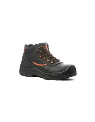 BOTA PEARL 9PEAH PIEL FLOR NEGRA (MF) S3 SRC