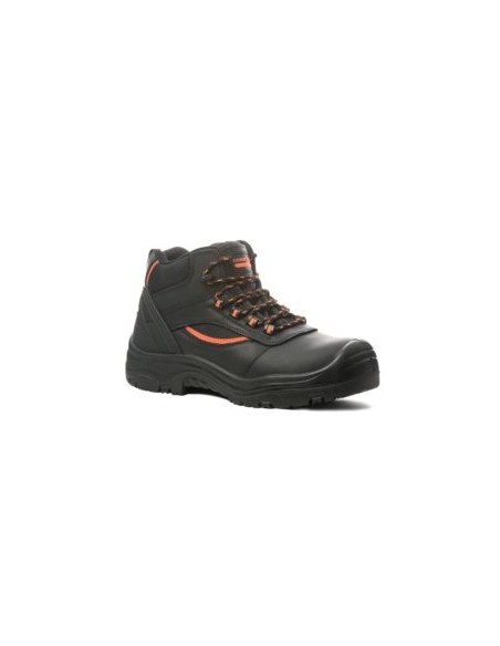 BOTA PEARL 9PEAH PIEL FLOR NEGRA (MF) S3 SRC