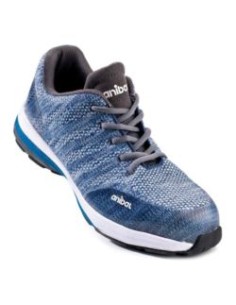 ZAPATO CRIXO MICROFIBRA AZUL PU/EVA S1P (MF) SRC