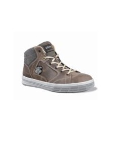 BOTA SAFARI PIEL FLOR MARRON OLD STYLE S3 SRC