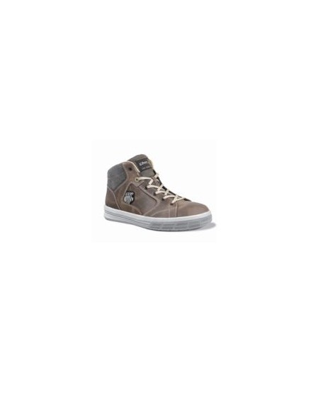 BOTA SAFARI PIEL FLOR MARRON OLD STYLE S3 SRC