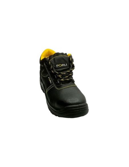 BOTA CHICAGO S3 SRC PIEL FLOR NEGRA