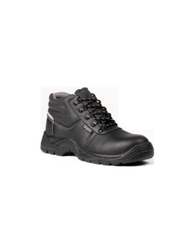 BOTA AGATE II S3 SRC PIEL FLOR NEGRA