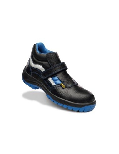 BOTA SEGURA IR300V PIEL MEGRA C/VELCRO (METAL FREE) S3 SRC