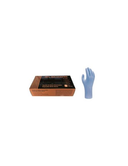 GUANTE NITRILO AZUL NO EMPOLVADO DS-2003 (Caja de 100uds.)